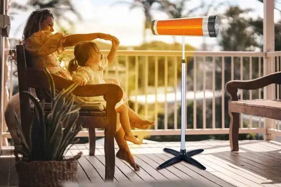 UFO Heaters for Outdoor and Semi-Open Areas