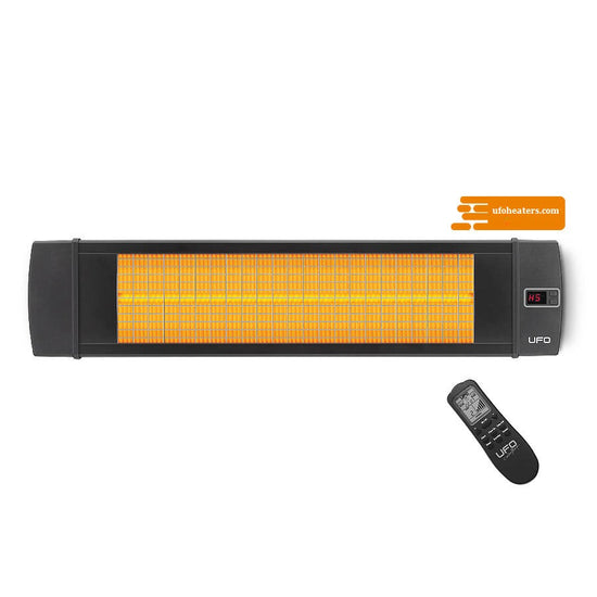 UFO HVR-15 blackline electric infrared heater with remote control (horizontal and vertical)